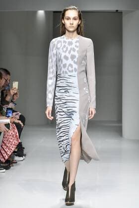 Milan woman s Fashion Week Fall Winter 2017 2018. Milano Moda donna , autunno inverno 2017 2018 . Salvatore Ferragamo Fashion show Pictured: Model  Copyright: xRiccardoxGiordanoxSickix xIPAx xFotosickix