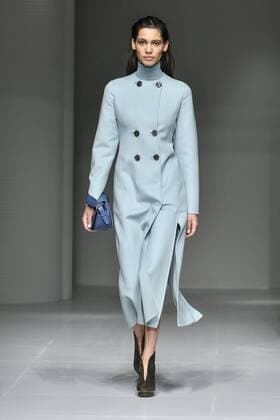 Milan woman s Fashion Week Fall Winter 2017 2018. Milano Moda donna , autunno inverno 2017 2018 . Salvatore Ferragamo Fashion show Pictured: Model  Copyright: xRiccardoxGiordanoxSickix xIPAx xFotosickix