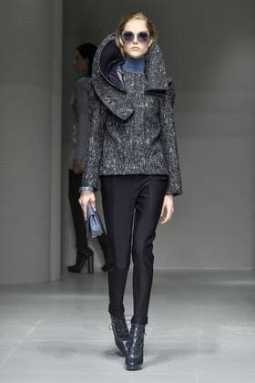 Milan woman s Fashion Week Fall Winter 2017 2018. Milano Moda donna , autunno inverno 2017 2018 . Salvatore Ferragamo Fashion show Pictured: Model  Copyright: xRiccardoxGiordanoxSickix xIPAx xFotosickix