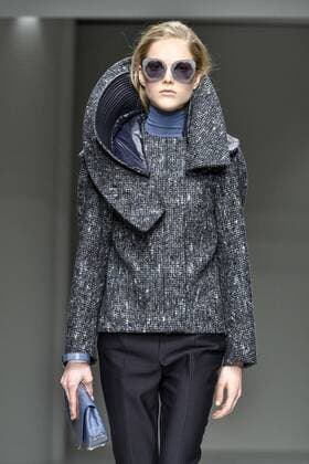 Milan woman s Fashion Week Fall Winter 2017 2018. Milano Moda donna , autunno inverno 2017 2018 . Salvatore Ferragamo Fashion show Pictured: Model  Copyright: xRiccardoxGiordanoxSickix xIPAx xFotosickix