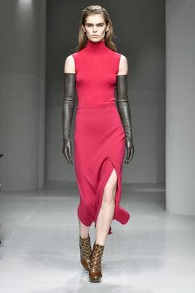 Milan woman s Fashion Week Fall Winter 2017 2018. Milano Moda donna , autunno inverno 2017 2018 . Salvatore Ferragamo Fashion show Pictured: Model  Copyright: xRiccardoxGiordanoxSickix xIPAx xFotosickix