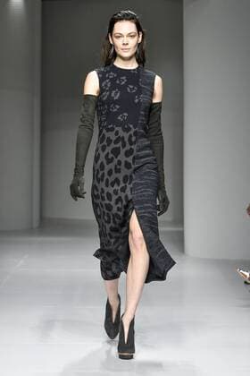 Milan woman s Fashion Week Fall Winter 2017 2018. Milano Moda donna , autunno inverno 2017 2018 . Salvatore Ferragamo Fashion show Pictured: Model  Copyright: xRiccardoxGiordanoxSickix xIPAx xFotosickix