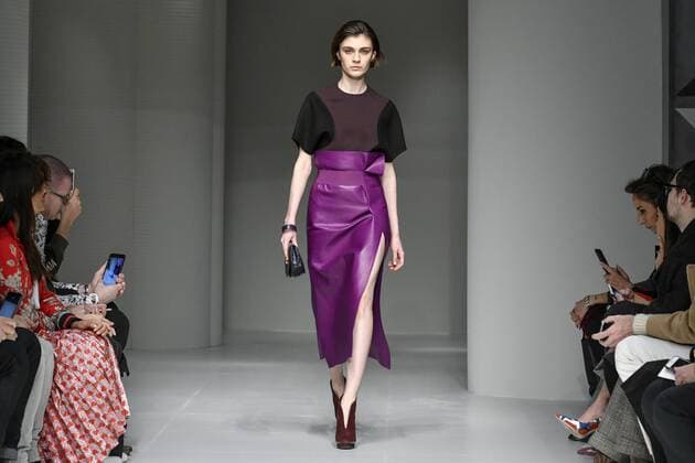 Milan woman s Fashion Week Fall Winter 2017 2018. Milano Moda donna , autunno inverno 2017 2018 . Salvatore Ferragamo Fashion show Pictured: Model  Copyright: xRiccardoxGiordanoxSickix xIPAx xFotosickix