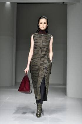 Milan woman s Fashion Week Fall Winter 2017 2018. Milano Moda donna , autunno inverno 2017 2018 . Salvatore Ferragamo Fashion show Pictured: Model  Copyright: xRiccardoxGiordanoxSickix xIPAx xFotosickix