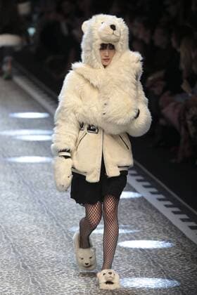 Milan woman s Fashion Week Fall Winter 2017 2018. D&G Fashion Show Pictured: model  Copyright: xSickix xIPAx xFotosickix