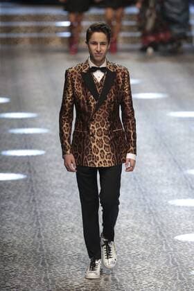 Milan woman s Fashion Week Fall Winter 2017 2018. D&G Fashion Show Pictured: model  Copyright: xSickix xIPAx xFotosickix