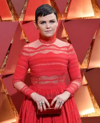 Actress Ginnifer Goodwin arrives on the red carpet for the 89th annual Academy Awards at the Dolby Theatre in the Hollywood section of Los Angeles on February 26, 2017.  LAP20170226688 JIMxRUYMEN
