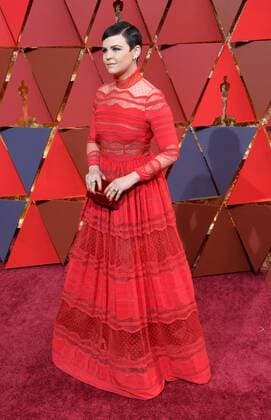 Actress Ginnifer Goodwin arrives on the red carpet for the 89th annual Academy Awards at the Dolby Theatre in the Hollywood section of Los Angeles on February 26, 2017.  LAP20170226692 JIMxRUYMEN