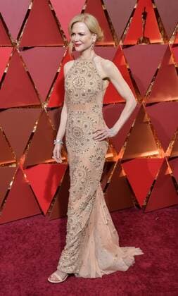 Actress Nicole Kidman arrives on the red carpet for the 89th annual Academy Awards at the Dolby Theatre in the Hollywood section of Los Angeles on February 26, 2017.  LAP20170226759 JIMxRUYMEN