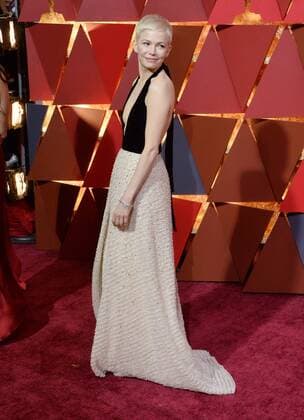 Actress Michelle Williams arrives on the red carpet for the 89th annual Academy Awards at the Dolby Theatre in the Hollywood section of Los Angeles on February 26, 2017.  LAP20170226791 JIMxRUYMEN