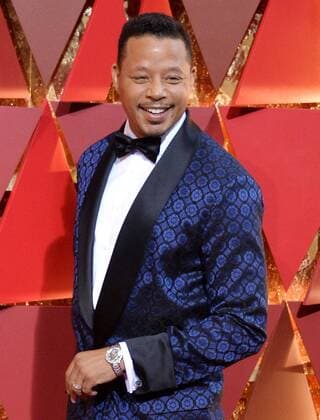 Actor Terrence Howard arrives on the red carpet for the 89th annual Academy Awards at the Dolby Theatre in the Hollywood section of Los Angeles on February 26, 2017.  LAP20170226882 JIMxRUYMEN