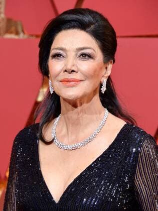 Actress Shohreh Aghdashloo arrives on the red carpet for the 89th annual Academy Awards at the Dolby Theatre in the Hollywood section of Los Angeles on February 26, 2017.  LAP20170226073 JIMxRUYMEN