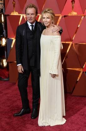 Musician Sting and actress Trudie Styler arrive on the red carpet for the 89th annual Academy Awards at the Dolby Theatre in the Hollywood section of Los Angeles on February 26, 2017.  LAP20170226949 JIMxRUYMEN