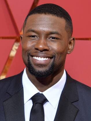 Actor Trevante Rhodes arrives on the red carpet for the 89th annual Academy Awards at the Dolby Theatre in the Hollywood section of Los Angeles on February 26, 2017.  LAP20170226465 JIMxRUYMEN