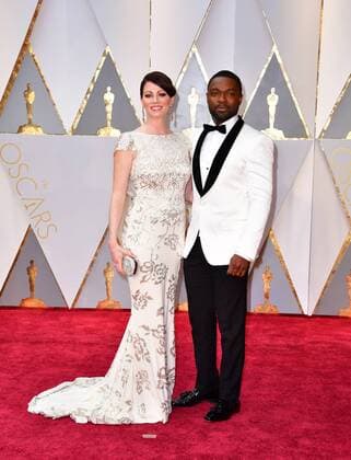 David and Jessica Oyelowo arrive on the red carpet for the 89th annual Academy Awards at the Dolby Theatre in the Hollywood section of Los Angeles on February 26, 2017.  LAP2017022852 KEVINxDIETSCH