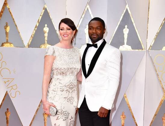 David and Jessica Oyelowo arrive on the red carpet for the 89th annual Academy Awards at the Dolby Theatre in the Hollywood section of Los Angeles on February 26, 2017.  LAP2017022853 KEVINxDIETSCH