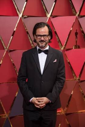 Feb 26, 2017 - Hollywood, California, U.S - Joe Walker, Oscar nominee, arrives on the red carpet of The 89th Oscars® at the Dolby Theatre in Hollywood, CA on Sunday, February 26, 2017. Hollywood U.S - ZUMAz03_ 20170226_sho_z03_288 Copyright: xAMPASx