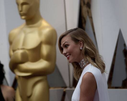 February 26, 2017 - Hollywood, California, U.S. - KARLIE KLASS during red carpet arrivals for the 89th Academy Awards ceremony. Los Angeles U.S.  - ZUMARS A 20170226_mda_a60_287 Copyright: xArmandoxArorizox