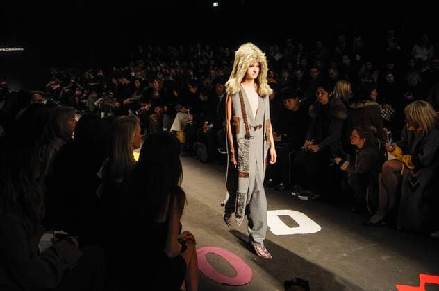 Italy: Maurizio Pecoraro Show and Backstage Alternative view. Maurizio Pecoraro runway. Milan fashion week women F W 2017-2018  GaetanoxxPiazzolla