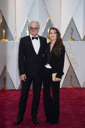 Feb 26, 2017 - Hollywood, California, U.S - Claude La Haye, Oscar nominee, arrives with a guest on the red carpet of The 89th Oscars® at the Dolby Theatre in Hollywood, CA on Sunday, February 26, 2017. Hollywood U.S - ZUMAz03_ 20170226_sho_z03_246 Copyright: xAMPASx