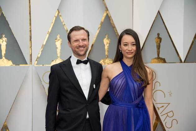 Feb 26, 2017 - Hollywood, California, U.S - Oscar-nominees, Orlando von Einsiedel and Joanna Natasegara arrive at The 89th Oscars® at the Dolby Theatre in Hollywood, CA on Sunday, February 26, 2017. Hollywood U.S - ZUMAz03_ 20170226_sho_z03_213 Copyright: xAMPASx