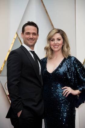 Feb 26, 2017 - Hollywood, California, U.S - Spencer Averick, Oscar nominee, and guest arrive on the red carpet of The 89th Oscars® at the Dolby Theatre in Hollywood, CA on Sunday, February 26, 2017. Hollywood U.S - ZUMAz03_ 20170226_sho_z03_178 Copyright: xAMPASx
