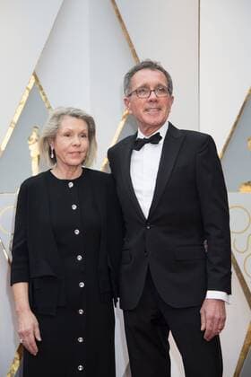 Feb 26, 2017 - Hollywood, California, U.S - Sandy Reynolds-Wasco and David Wasco, Oscar nominees, arrives on the red carpet of The 89th Oscars® at the Dolby Theatre in Hollywood, CA on Sunday, February 26, 2017. Hollywood U.S - ZUMAz03_ 20170226_sho_z03_190 Copyright: xAMPASx