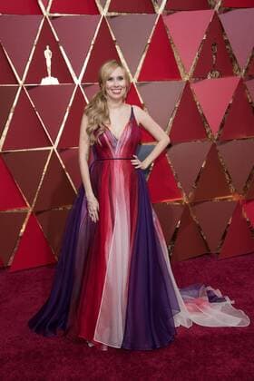 Feb 26, 2017 - Hollywood, California, U.S - Allison Schroeder, Oscar nominee, arrives on the red carpet of The 89th Oscars® at the Dolby Theatre in Hollywood, CA on Sunday, February 26, 2017. Hollywood U.S - ZUMAz03_ 20170226_sho_z03_318 Copyright: xAMPASx
