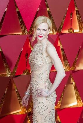 (170227) -- LOS ANGELES, Feb. 26, 2017 -- Actress Nicole Kidman arrives for the red carpet of the 89th Academy Awards at the Dolby Theater in Los Angeles, the United States, on Feb. 26, 2017. )(gj) U.S.-LOS ANGELES-OSCAR-RED CARPET YangxLei 