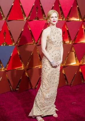 (170227) -- LOS ANGELES, Feb. 26, 2017 -- Actress Nicole Kidman arrives for the red carpet of the 89th Academy Awards at the Dolby Theater in Los Angeles, the United States, on Feb. 26, 2017. )(gj) U.S.-LOS ANGELES-OSCAR-RED CARPET YangxLei 