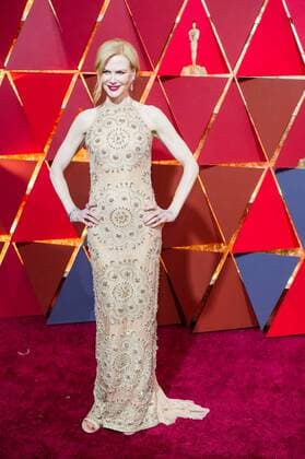 (170227) -- LOS ANGELES, Feb. 26, 2017 -- Actress Nicole Kidman arrives for the red carpet of the 89th Academy Awards at the Dolby Theater in Los Angeles, the United States, on Feb. 26, 2017. )(gj) U.S.-LOS ANGELES-OSCAR-RED CARPET YangxLei 