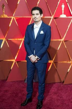 (170227) -- LOS ANGELES, Feb. 26, 2017 -- Director Damien Chazelle arrives for the red carpet of the 89th Academy Awards at the Dolby Theater in Los Angeles, the United States, on Feb. 26, 2017. )(gj) U.S.-LOS ANGELES-OSCAR-RED CARPET YangxLei 