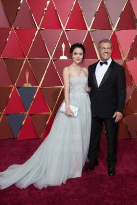 Feb 26, 2017 - Hollywood, California, U.S - MEL GIBSON, Oscar nominee, and ROSALIND ROSS arrive on the red carpet of The 89th Oscars® at the Dolby Theatre in Hollywood. Hollywood U.S - ZUMAz03_ 20170226_sho_z03_530 Copyright: xMichaelxYadax