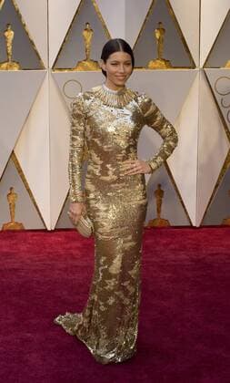 Actress Jessica Biel arrives to the red carpet during the 89th academy awards at the Dolby Theatre in Hollywood, California, USA, 26 February 2017. The Oscars are presented for outstanding individual or collective efforts in 24 categories in filmmaking. Press Room - 89th Academy Awards !ACHTUNG: NUR REDAKTIONELLE NUTZUNG!  Copyright: xArmandoxArorizox 20170227-636237852139736980