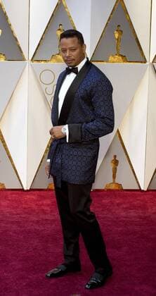 Actor Terrence Howard arrives to the red carpet during the 89th academy awards at the Dolby Theatre in Hollywood, California, USA, 26 February 2017. The Oscars are presented for outstanding individual or collective efforts in 24 categories in filmmaking. Press Room - 89th Academy Awards !ACHTUNG: NUR REDAKTIONELLE NUTZUNG!  Copyright: xArmandoxArorizox 20170227-636237857922749398