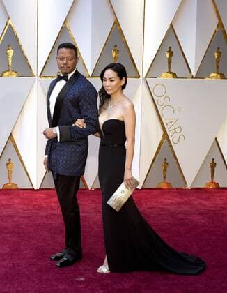 Actor Terrence Howard (L) and guest arrive to the red carpet during the 89th academy awards at the Dolby Theatre in Hollywood, California, USA, 26 February 2017. The Oscars are presented for outstanding individual or collective efforts in 24 categories in filmmaking. Press Room - 89th Academy Awards !ACHTUNG: NUR REDAKTIONELLE NUTZUNG!  Copyright: xArmandoxArorizox 20170227-636237857936945216
