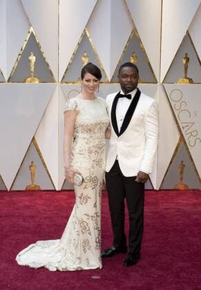 Actor David Oyelow (R) and guest arrive to the red carpet during the 89th academy awards at the Dolby Theatre in Hollywood, California, USA, 26 February 2017. The Oscars are presented for outstanding individual or collective efforts in 24 categories in filmmaking. 89th Academy Awards !ACHTUNG: NUR REDAKTIONELLE NUTZUNG!  Copyright: xArmandoxArorizox 20170227-636237859330787346