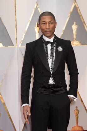 Feb 26, 2017 - Hollywood, California, U.S - Oscar nominee PHARRELL WILLIAMS arrives on the red carpet at The 89th Oscars at the Dolby Theatre in Hollywood, CA on Sunday, February 26, 2017. Hollywood U.S - ZUMAz03_ 20170226_sho_z03_326 Copyright: xAMPASx
