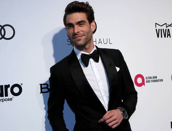 Model and actor. Jon Kortajarena arrives for the Elton John Aids Foundation s 25th annual Academy Awards viewing party at West Hollywood Park in Los Angeles on February 26, 2017.  LAP201702263010 HOWARDxSHEN