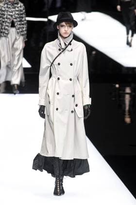 Milan woman s Fashion Week Fall Winter 2017 2018 Giorgio Armani Fashion Show Pictured  Copyright: xSimonaxChiocciax xIPAx xFotosickix