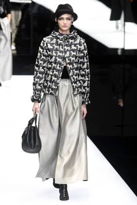 Milan woman s Fashion Week Fall Winter 2017 2018 Giorgio Armani Fashion Show Pictured  Copyright: xSimonaxChiocciax xIPAx xFotosickix