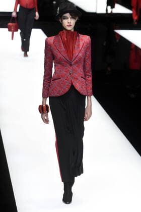 Milan woman s Fashion Week Fall Winter 2017 2018 Giorgio Armani Fashion Show Pictured  Copyright: xSimonaxChiocciax xIPAx xFotosickix