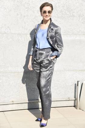 Milan woman s Fashion Week Fall Winter 2017 2018 Giorgio Armani Arrivals Pictured Carli Paoli  Copyright: xSimonaxChiocciax xIPAx xFotosickix