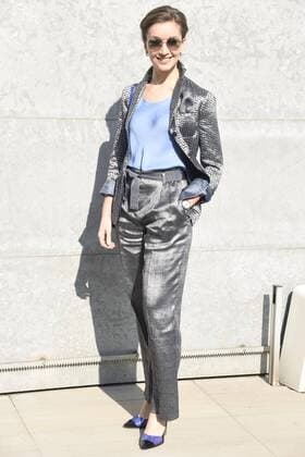 Milan woman s Fashion Week Fall Winter 2017 2018 Giorgio Armani Arrivals Pictured Carli Paoli  Copyright: xSimonaxChiocciax xIPAx xFotosickix