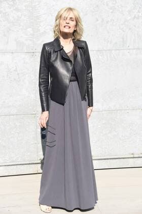 Mailand Fashion Week - Prominente bei Armani Milan woman s Fashion Week Fall Winter 2017 2018 Giorgio Armani Arrivals Pictured Isabella Ferrari  Copyright: xSimonaxChiocciax xIPAx xFotosickix