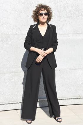 Mailand Fashion Week - Prominente bei Armani Milan woman s Fashion Week Fall Winter 2017 2018 Giorgio Armani Arrivals Pictured Valeria Golino  Copyright: xSimonaxChiocciax xIPAx xFotosickix