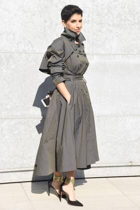 Mailand Fashion Week - Prominente bei Armani Milan woman s Fashion Week Fall Winter 2017 2018 Giorgio Armani Arrivals Pictured Principessa Deena Alijuhani Abdulaziz  Copyright: xSimonaxChiocciax xIPAx xFotosickix