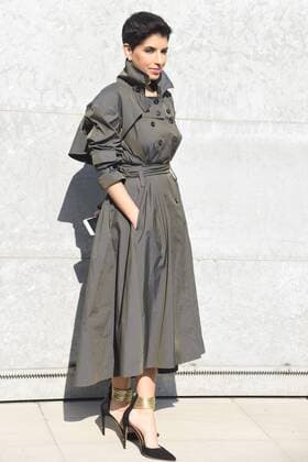 Mailand Fashion Week - Prominente bei Armani Milan woman s Fashion Week Fall Winter 2017 2018 Giorgio Armani Arrivals Pictured Principessa Deena Alijuhani Abdulaziz  Copyright: xSimonaxChiocciax xIPAx xFotosickix