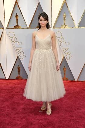Felicity Jones attends the 89th Annual Academy Awards at Hollywood & Highland Center on February 26, 2017 in Hollywood, California. Foto:xD.xBedrosianx xFuturexImage