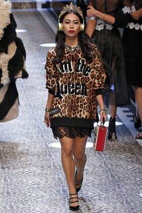 . 26 02 2017. Milan, Italy. Dolce & Gabbana show at Milan Fashion Week for Autumn Winter 2017 .  xi-Imagesx IIM-14520-0241